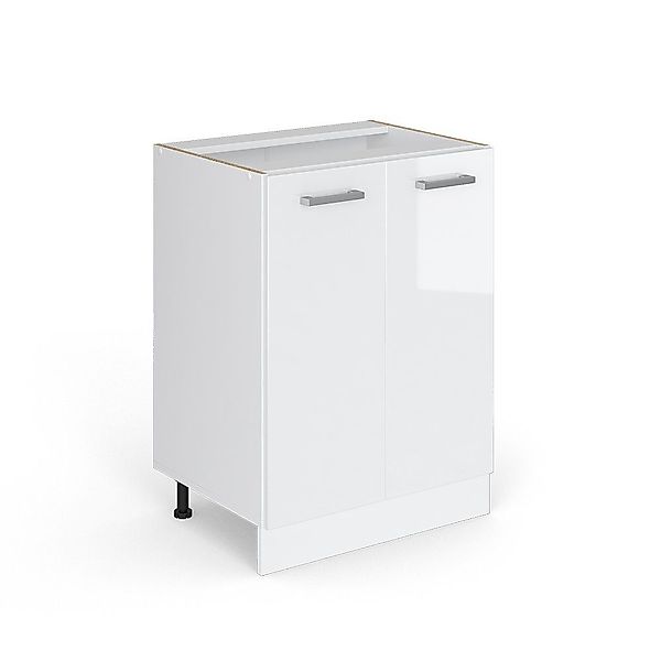 Vicco Unterschrank R-Line, Weiß Hochglanz/Weiß, 60 günstig online kaufen