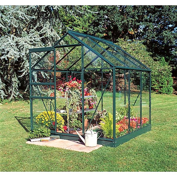 Halls Gewächshaus Popular Grün 3,8 m² günstig online kaufen