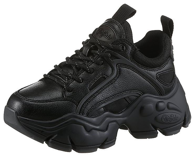 Buffalo BINARY Sneaker in monochromer Optik, Freizeitschuh, Halbschuh, Schn günstig online kaufen