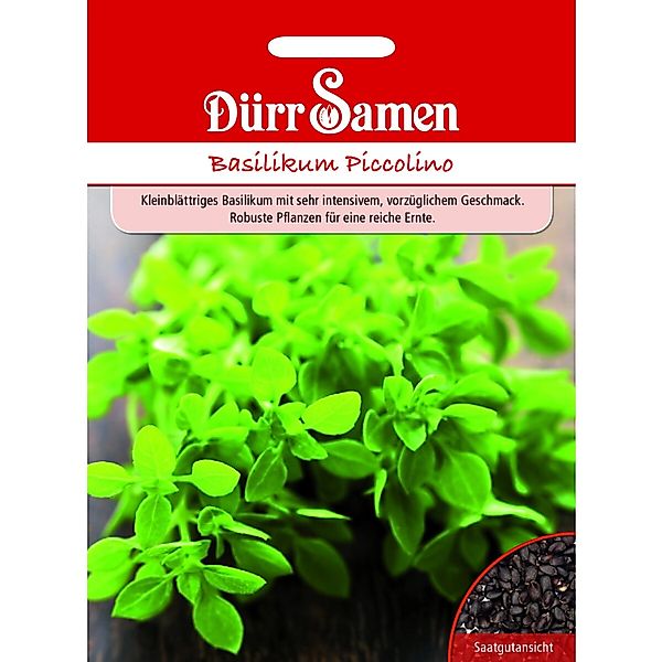 Dürr Samen Basilikum Piccolino Saatgut günstig online kaufen