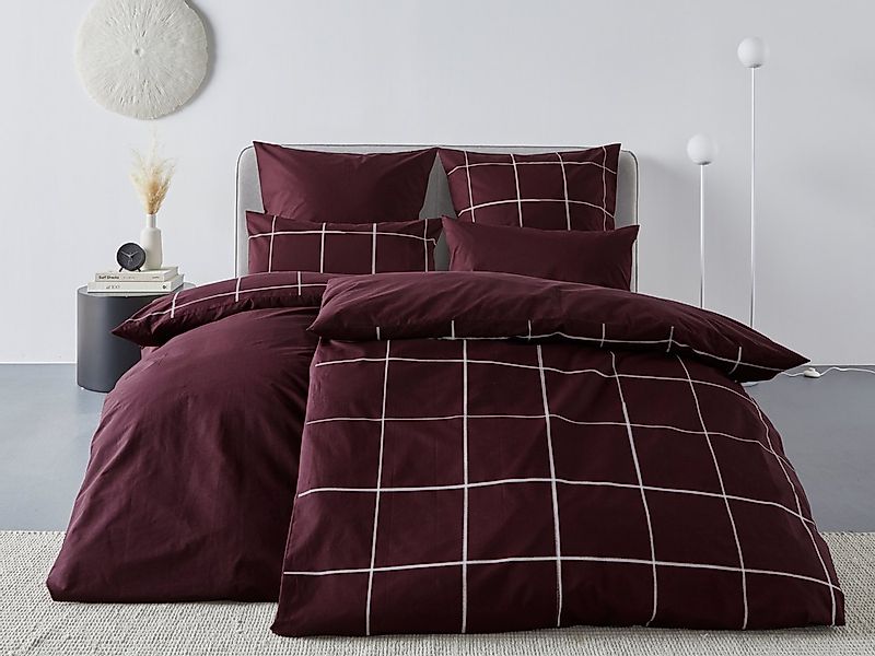 OTTO home Wendebettwäsche Nature in Gr. 135x200 oder 155x220 cm, Renforcé, günstig online kaufen