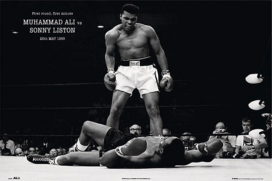 PYRAMID Poster Muhammad Ali vs. Sonny günstig online kaufen