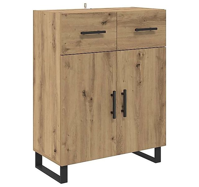 vidaXL Sideboard Sideboard Artisan-Eiche 69,5 x 34 x 90 cm Holzwerkstoff (1 günstig online kaufen