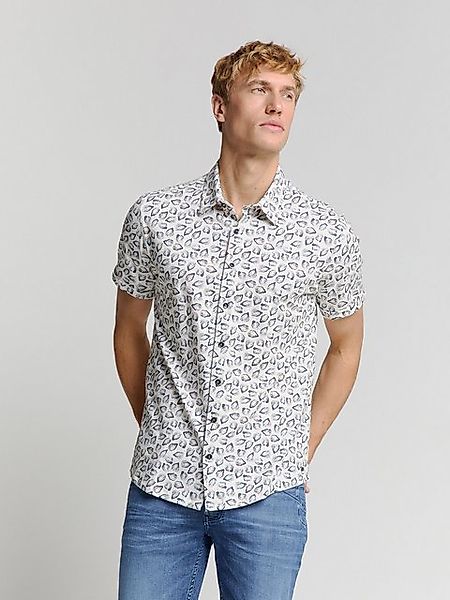 NO EXCESS Langarmhemd No Excess Jersey-Hemd günstig online kaufen