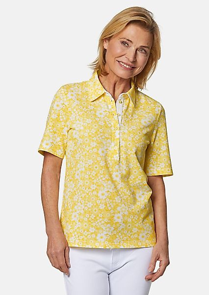 GOLDNER Poloshirt Pikee-Druckpoloshirt günstig online kaufen