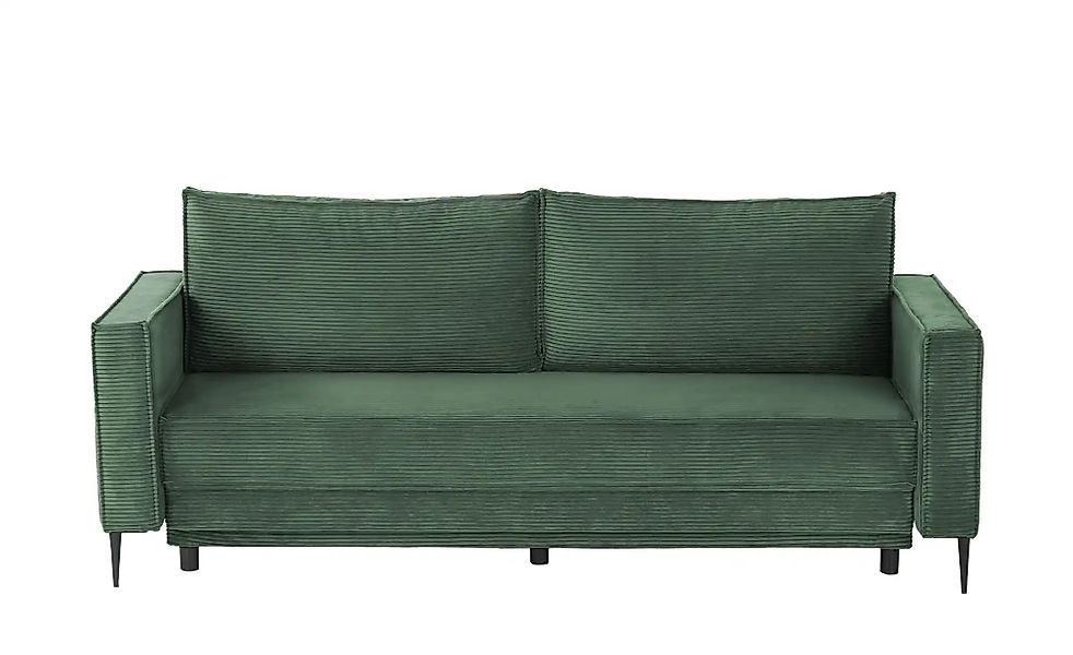Schlafsofa  Teresina ¦ grün ¦ Maße (cm): B: 222 H: 93 T: 98.0 Polstermöbel günstig online kaufen