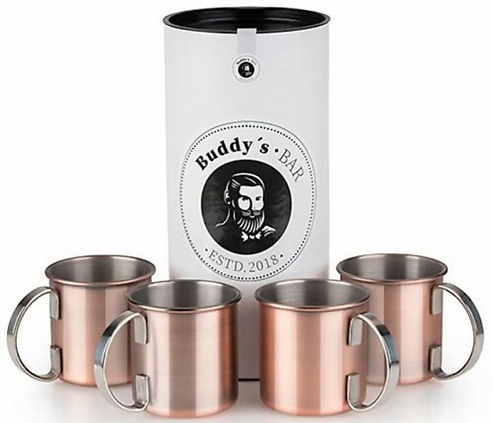 Buddy's Becher »Buddy´s Bar«, (Set, 4 tlg.), Moscow Mule Becher, 450 ml, ho günstig online kaufen