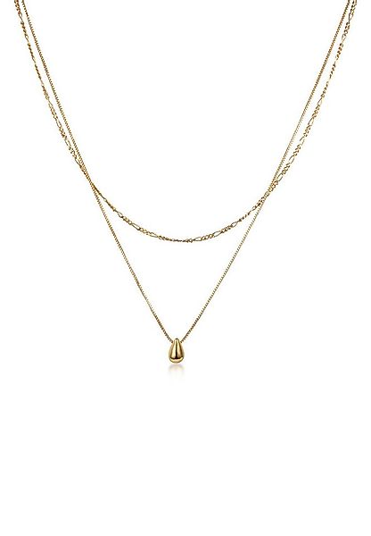 Elli Ketten-Set Layer Tropfen 2-lagig 925 Sterling Silber günstig online kaufen