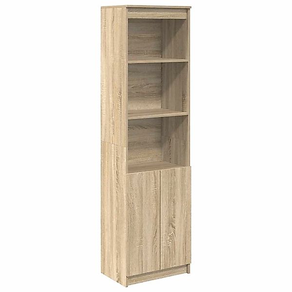 vidaXL Highboard Sonoma-Eiche 50x35x180 cm Holzwerkstoff 3328464 günstig online kaufen