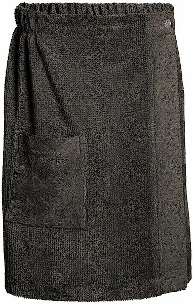 Schiesser Sarong »Saunakilt Turin für Herren in angesagter Reiskornoptik« günstig online kaufen