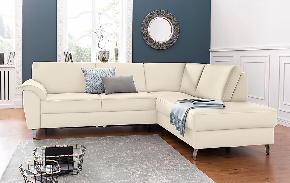 sit&more Ecksofa Texel L-Form, mit Federkern, günstig online kaufen