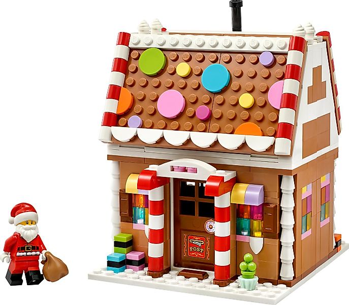 LEGO® Sonstiges 40809 Weihnachtliches Lebkuchenhaus Spielbausteine, (Set, 4 günstig online kaufen