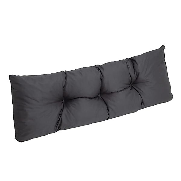 Setgarden Palettenkissen 120x40cm Rückenkissen 1tlg Anthrazit günstig online kaufen