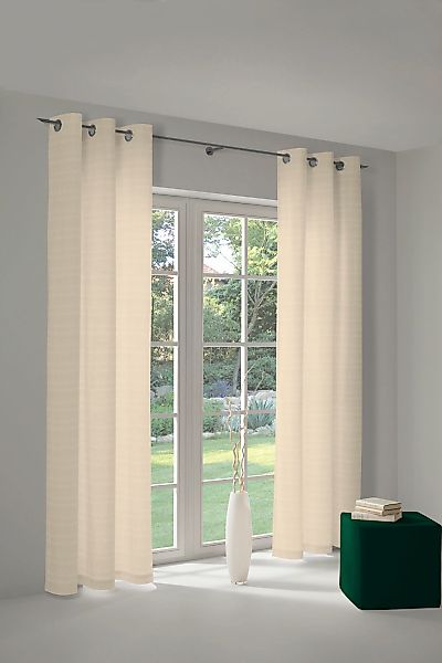 Adam Vorhang "Vorhang Urban Cactus mit Ösen aus 100 % Bio-Baumwolle" Ösen 1 günstig online kaufen