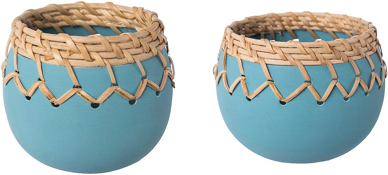 Creativ home Übertopf "Übertopf mit Sisalverzierung", (2 St.) günstig online kaufen