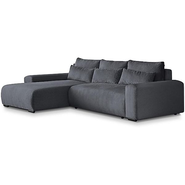 Beautysofa Ecksofa Benny, mit Schlaffunktion, Bettkasten, günstig online kaufen