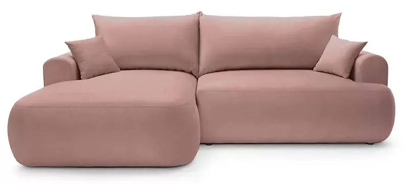 NADUVI Collection | Ecksofa Philipa links mit Staufach Samt günstig online kaufen