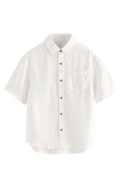 Next Kurzarmhemd Kurzarmhemd aus 100 % Leinen günstig online kaufen