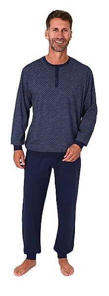 Normann Pyjama Normann Herren Langarm Schlafanzug günstig online kaufen