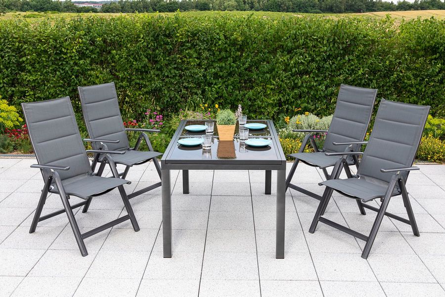 MERXX Garten-Essgruppe Taviano, (Set, 5-tlg), 4 günstig online kaufen