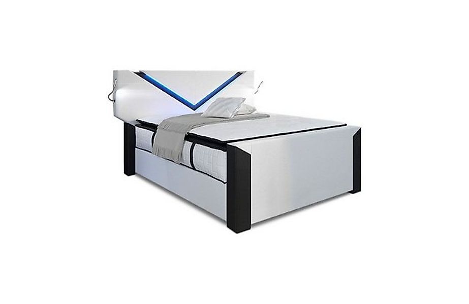 Sofa Dreams Boxspringbett Lederbett Bett Hotelbett Lyon Designerbett Komple günstig online kaufen