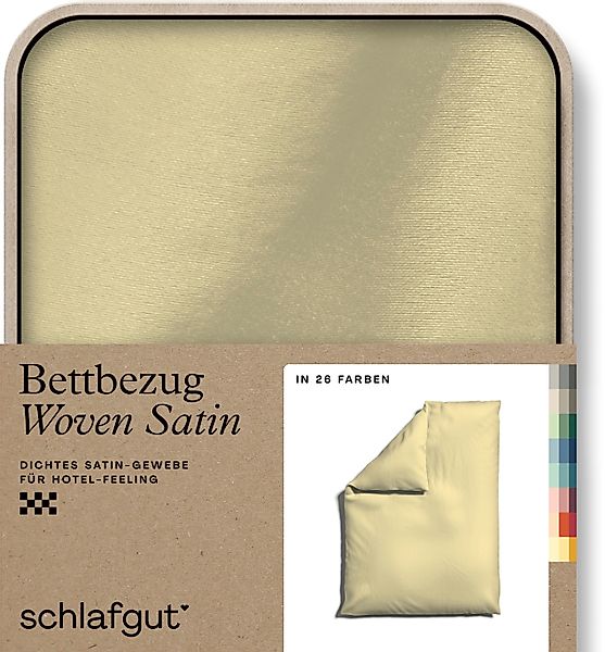 Schlafgut Bettbezug Woven Satin, (1 St), günstig online kaufen