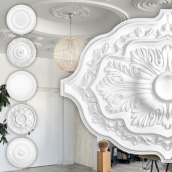 Hexim Perfect Wanddekoobjekt B2016 (Stuckrosette aus günstig online kaufen