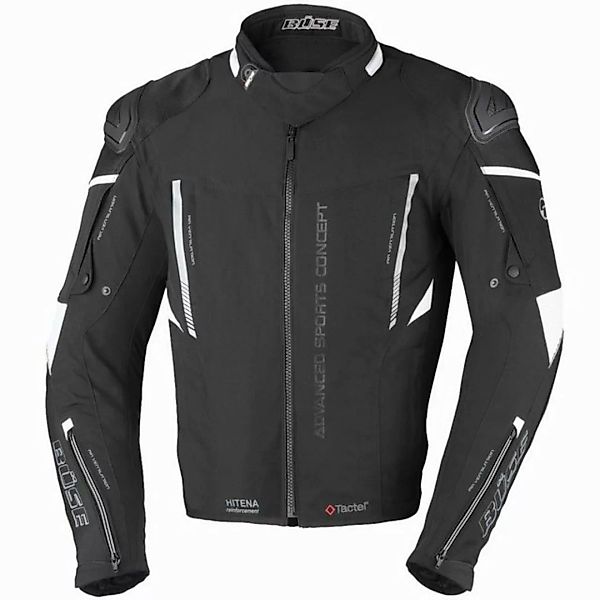 Büse Motorradjacke Büse Rocca Textiljacke Schwarz / Neon-Gelb günstig online kaufen