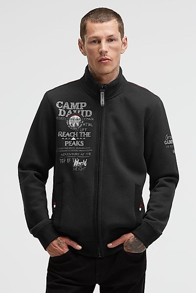 CAMP DAVID Sweatjacke mit Stehkragen günstig online kaufen