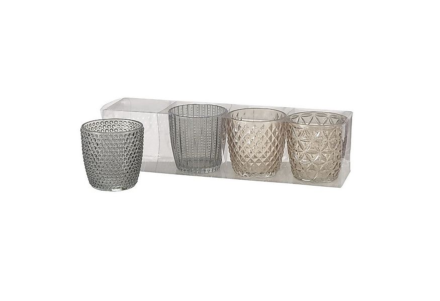 Wackadoo Living Teelichthalter Windlicht (Set, bestehend aus 4 x Teelichtha günstig online kaufen