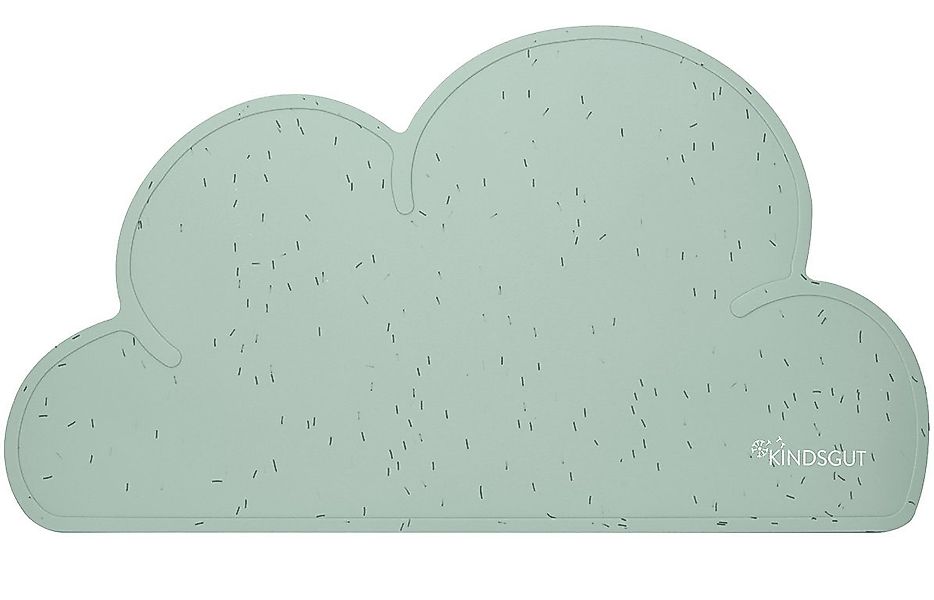 KINDSGUT Platzset Platzdeckchen Wolke, umweltfreundlich, Aquamarin günstig online kaufen