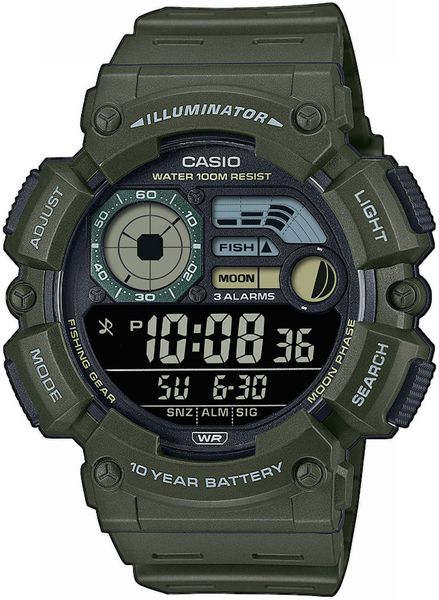 CASIO TIMELESS COLLECTION Chronograph WS-1500H-3BVEF, Quarzuhr, günstig online kaufen