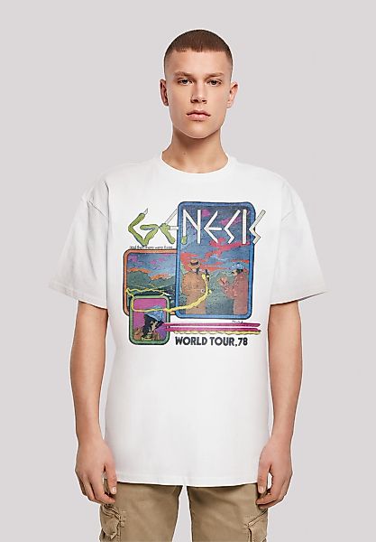 F4NT4STIC T-Shirt "Genesis Rock Music Band World Tour 78", Print günstig online kaufen