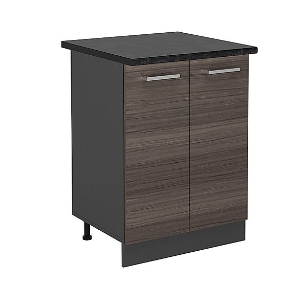 Vicco Unterschrank R-Line, Edelgrau/Anthrazit, 60 cm, günstig online kaufen