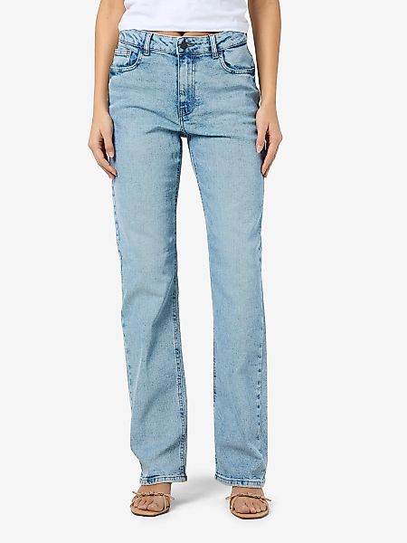 Noisy may High-waist-Jeans "NMMONICA HW STRAIGHT JEAN AZ359LB NOOS" günstig online kaufen