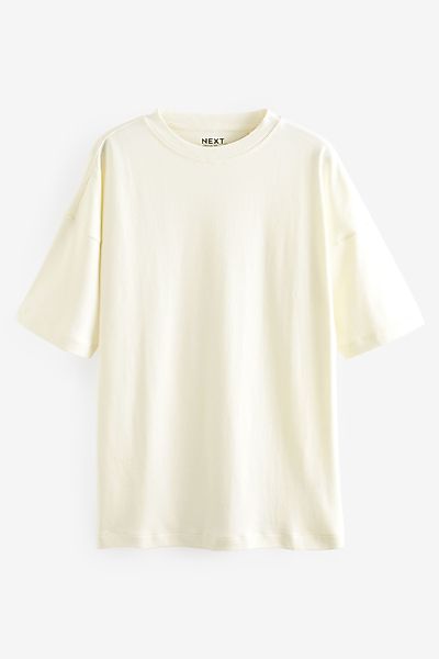Next T-Shirt Langes Oversized Fit T-Shirt günstig online kaufen