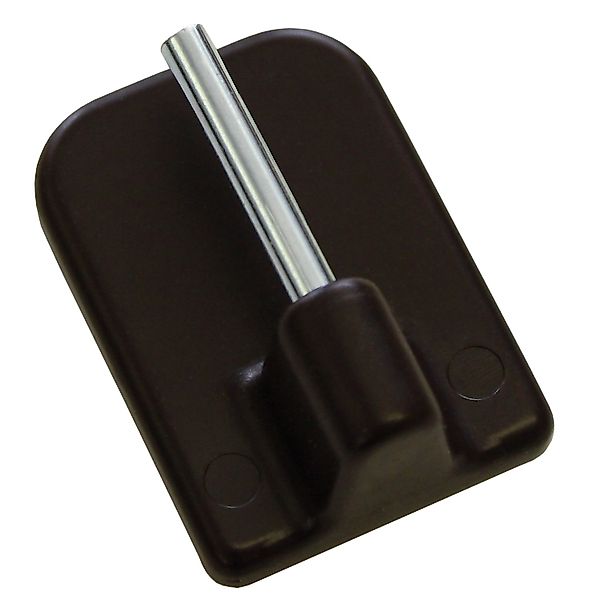 GARDINIA Gardinenstangenhalter Serie Vitragestange flachoval Ø 11 mm günstig online kaufen