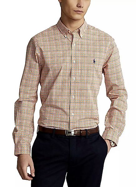 Polo Ralph Lauren Langarmhemd Herrren Slim Fit Hemd Oxford Karohemd Tartan- günstig online kaufen