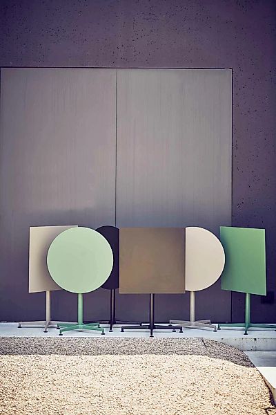 Klapptisch Fiam Vega Quadrat taupe günstig online kaufen