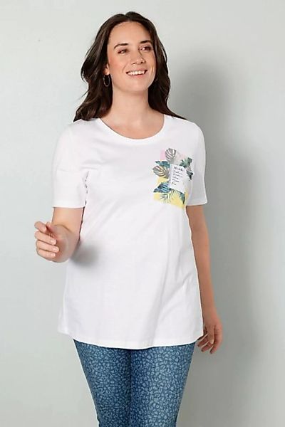 MIAMODA Rundhalsshirt T-Shirt Druck Rundhals Halbarm günstig online kaufen