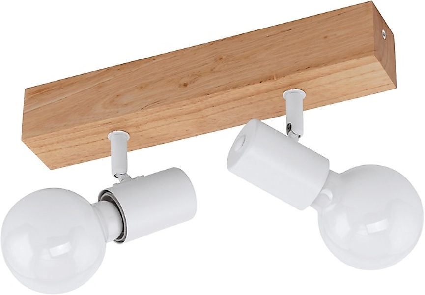 EGLO Deckenspot »TOWNSHEND 3«, 2 flammig, Leuchtmittel E27   Leuchtmittel w günstig online kaufen