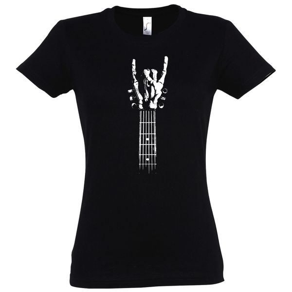 Youth Designz T-Shirt Gitarre Rock Damen günstig online kaufen
