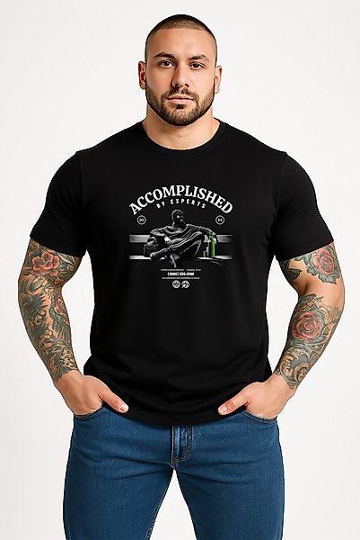 Banco T-Shirt Herren mit Print - Urban Streetwear "Accomplished by Experts" günstig online kaufen