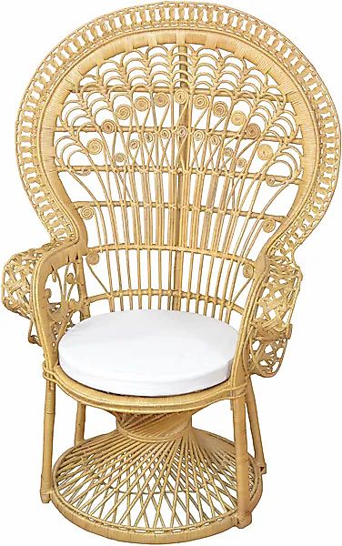 HOFMANN LIVING AND MORE Rattanstuhl, mit Kissenauflage günstig online kaufen