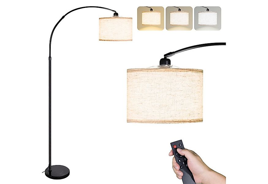 CCLIFE Bogenlampen Bogenlampe Stehlampe LED E27 Bogenleuchte Wohnzimmer günstig online kaufen