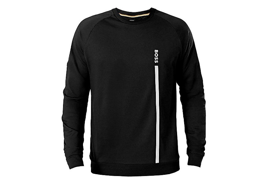 BOSS Sweatshirt Authentic Sweatshirt mit Markenschriftzug und Streifen auf günstig online kaufen