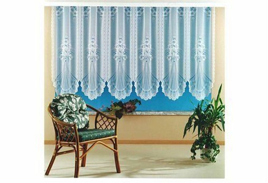 Weckbrodt Gardine "Adria" Kräuselband 1 Stk. tlg. Jacquard, strukturiert, h günstig online kaufen