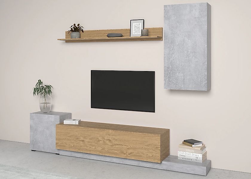 INOSIGN Wohnwand "Rimini" Set, 4 Stk. tlg. günstig online kaufen