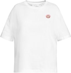 RICHROYAL T-Shirt Smiley mit Glitzersteinen günstig online kaufen