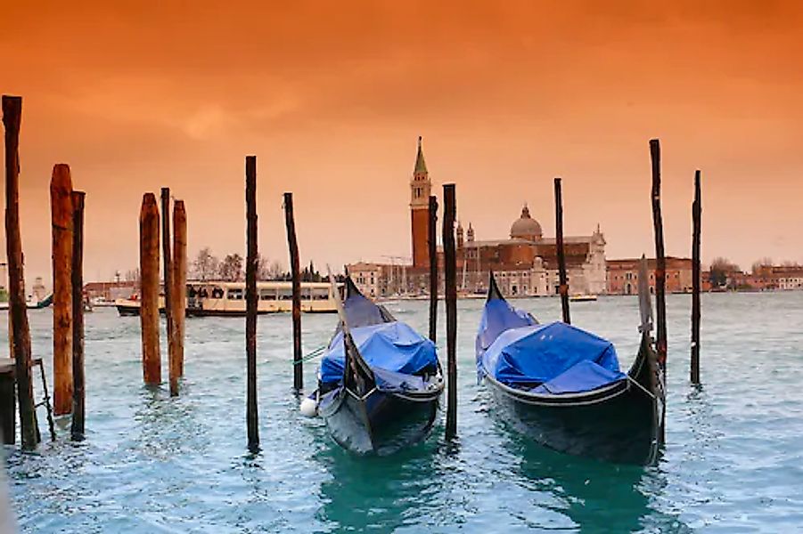 Papermoon Fototapete »Boote in Venedig« günstig online kaufen